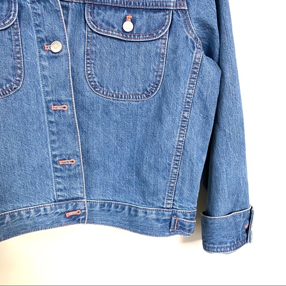 Madewell Cropped Jean Jacket Western Edition - Picture 4 of 10